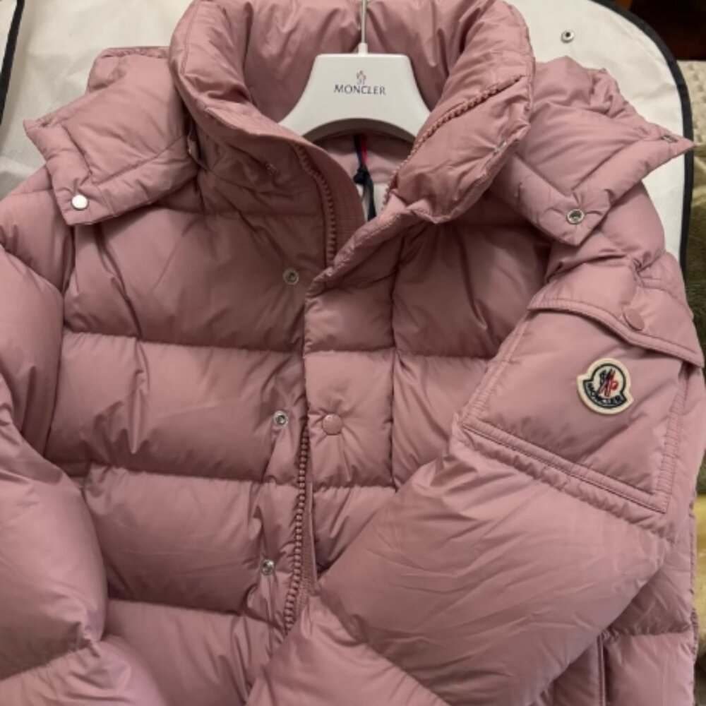 Moncler Maya Giubbotto Women's Jacket Pink